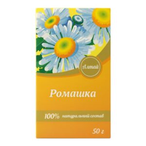 Ромашка алтайская трава, натуральный травяной сбор, упаковка 50 г