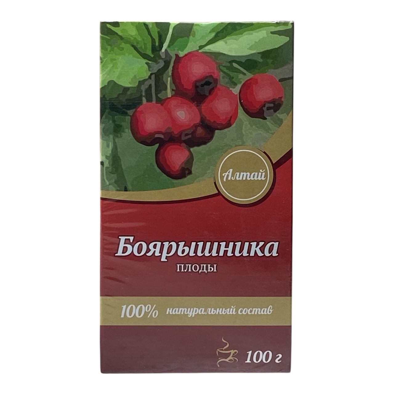 Боярышник плоды сушёные Алтай 100 г — натуральное растительное сырьё