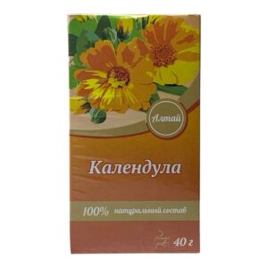 Календула сушёная Алтай 40 г — натуральное растительное сырьё