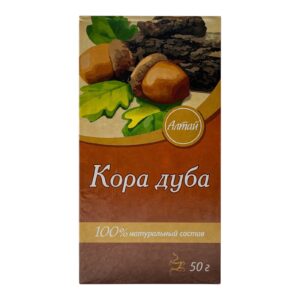 Кора дуба сушёная Алтай 50 г — натуральное растительное сырьё