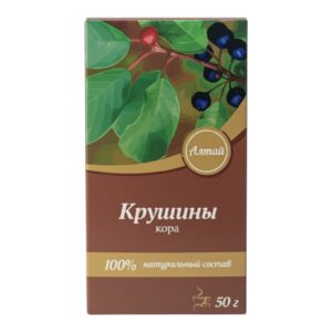 Крушины кора сушёная Алтай 50 г — натуральное растительное сырьё