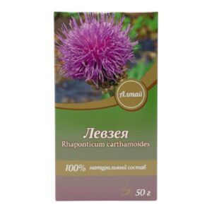 Левзея сушёная Алтай 50 г — натуральное растительное сырьё