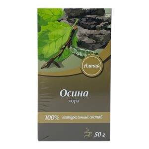 Осина кора сушёная Алтай 50 г — натуральное растительное сырьё